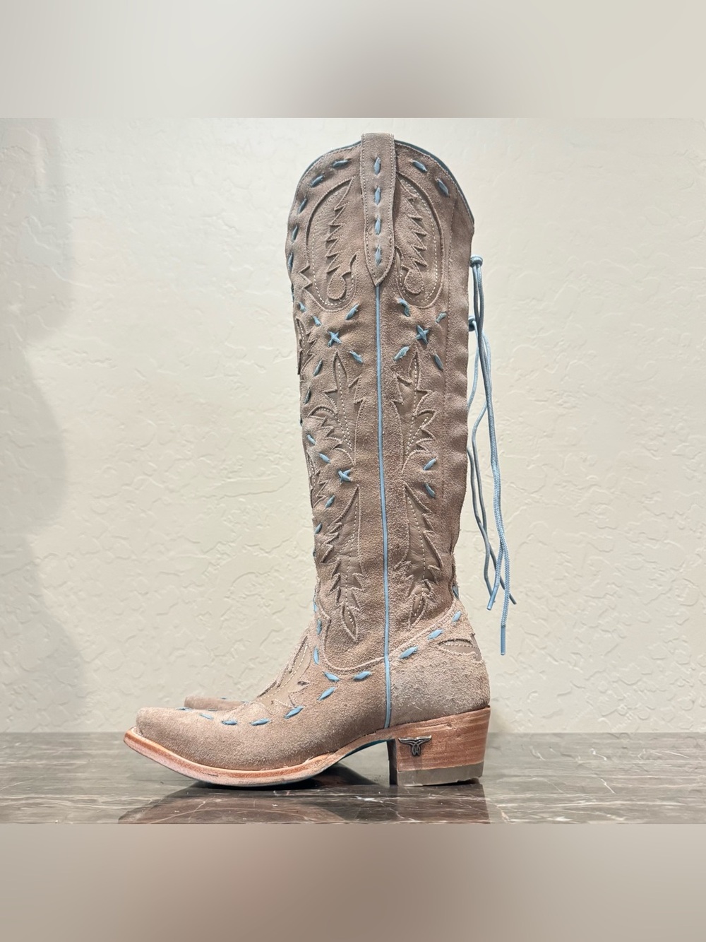 NEW Lane Reverie Knee High Leather Western Boots
